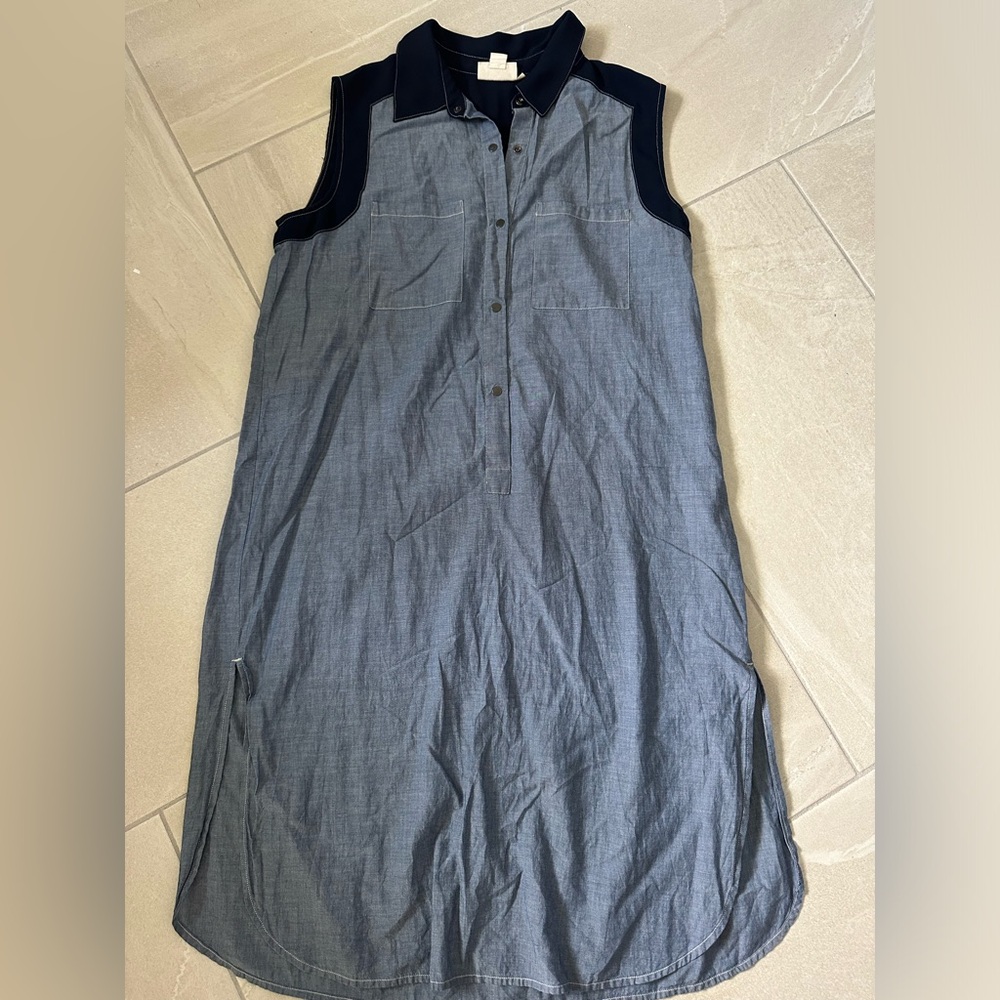 Dkny denim color dress
